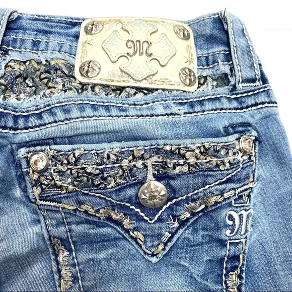 Miss me Standard Bootcut Jeans ME8718BR - Picture 7 of 9